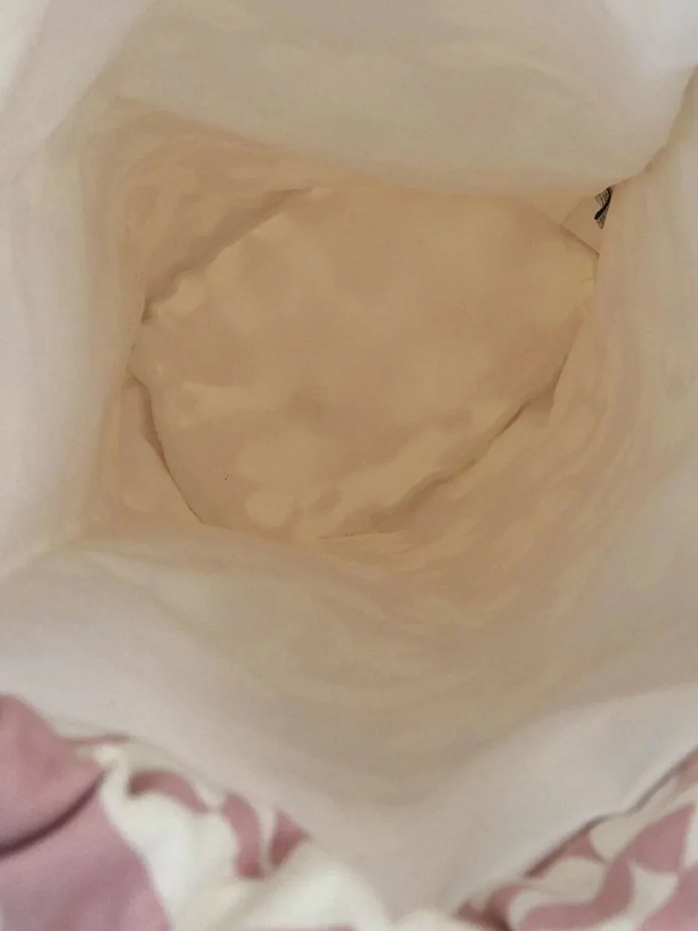 Chanel Pink Canvas Drawstring Shoulder Bag 181990